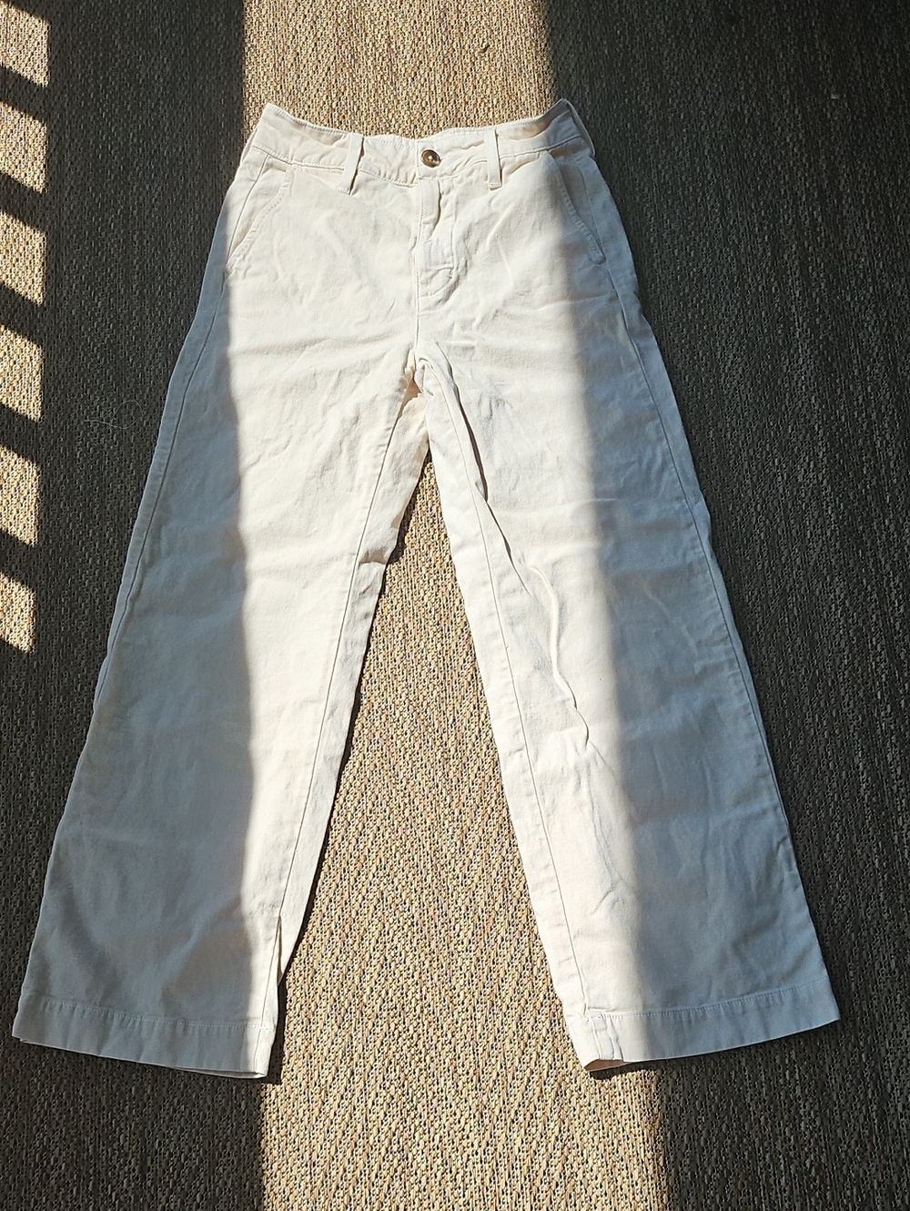 American Giant Cream/Tan Casual Pants